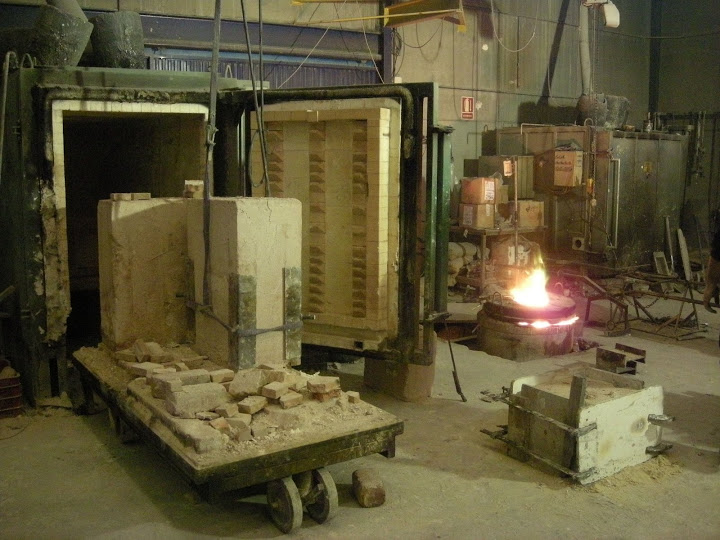 taller arte en bronce moline segovia granada